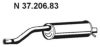 DACIA 200100777R End Silencer
